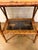 Black 19th Century English Decoupage Side Table For Sale - Image 8 of 9
