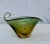 Vintage Hand-Blown Green Murano Bowl For Sale - Image 13 of 13