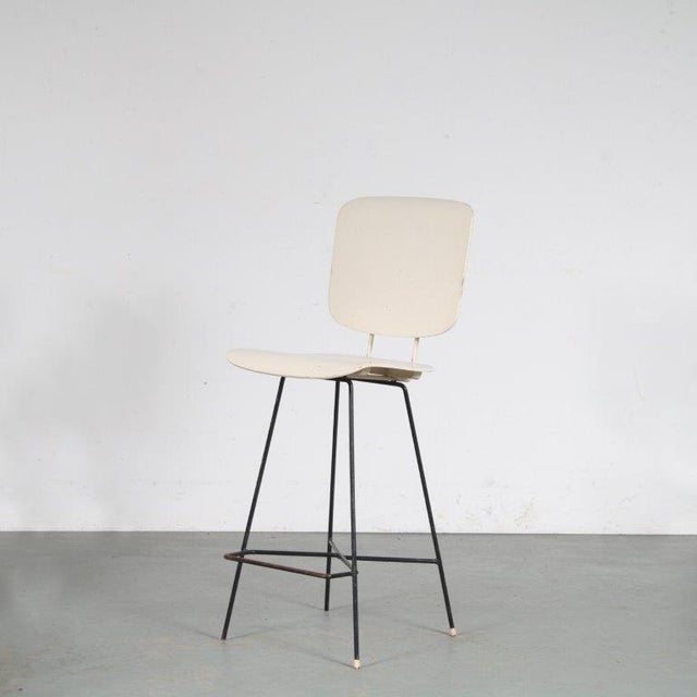 Barstool by P.J. van der Klugt for Everest, Netherlands, 1950s For Sale - Image 15 of 15