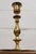 Traditional Vintage Brass Candlestick Holder For Sale - Image 3 of 8