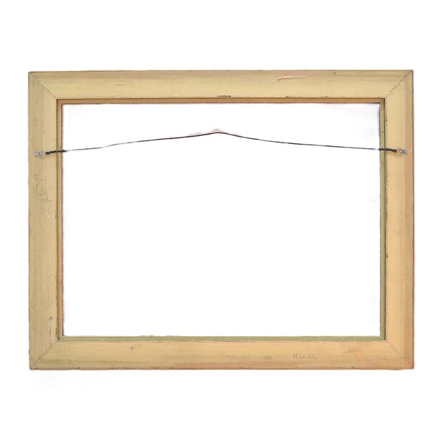 Contemporary Vintage Gilt Wood & Gesso Picture Frame Fits 23 1/4" X 31 3/4" Rabbet Opening For Sale - Image 3 of 3