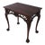 High Quality Ball & Claw Chippendale Mahogany Lamp or Tea Table For Sale