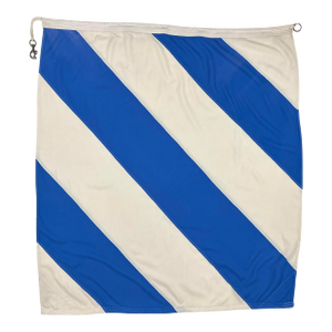 Large Vintage Sewn Nautical Signal Flag