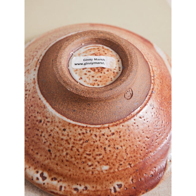 Ginny Marsh Studio Pottery Bowl For Sale In Dallas - Image 6 of 13