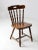 Vintage Wood Pub Style Chair For Sale - Image 10 of 13