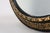 French Neoclassical Oval Black and Gilt Mirror, 1950s For Sale - Image 6 of 11