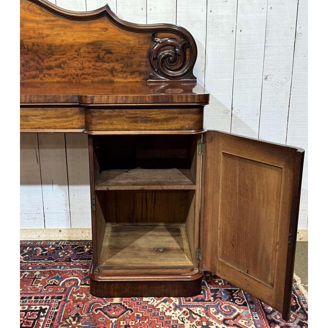 19th Century Victorian Mahogany Serving Cart For Sale - Image 14 of 18