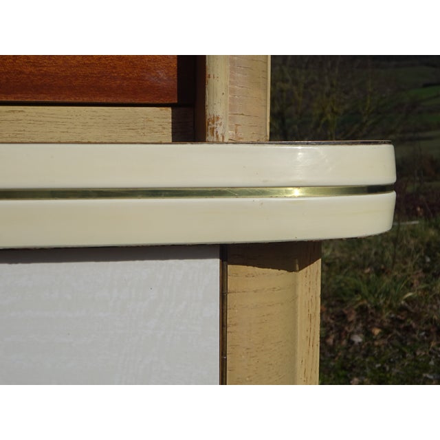 Large Vintage Sideboard in Wood and Formica from Weiler, 1960s For Sale - Image 17 of 18
