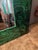 Irwin and Lane Faux Malachite Green Wall or Hall Mirror For Sale In New York - Image 6 of 7