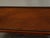 French 19th Century Walnut Console Table with Marble Top and Brass Gallery For Sale - Image 4 of 12