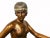 Large Art Deco Statue Female Nude Figurine in Resin For Sale - Image 4 of 11