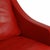Vintage 2208 Two-Seater Sofa in Red Leather by Børge Mogensen, 2000s For Sale - Image 6 of 18