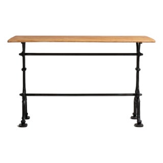 Cast Iron Bistro Table, Antique, France, Early 20th Century For Sale