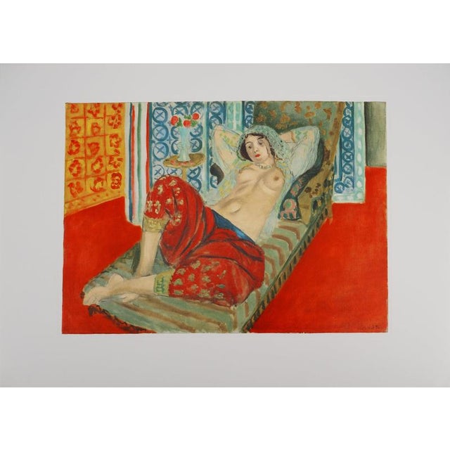 Henri Matisse, Nu au pantalon rouge, Lithograph For Sale - Image 6 of 6