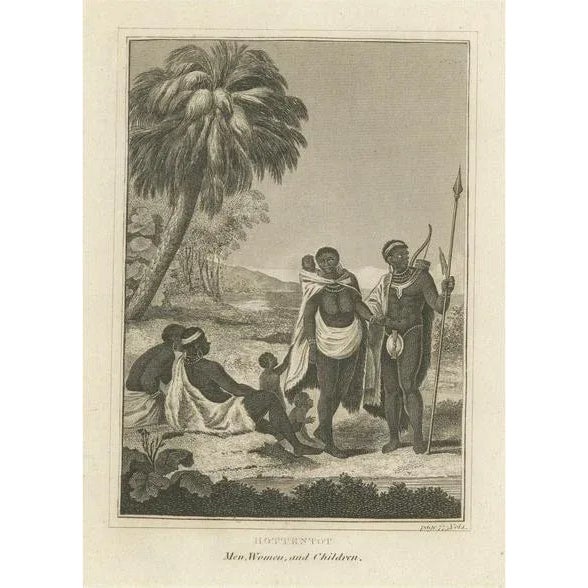 C. Cooke, The Khoikhoi of Southwestern Africa, 1801, Print For Sale - Image 6 of 6