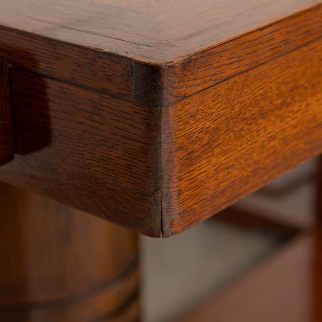 1940s French Carved Wood Dining Table Attributed to Charles Dudouyt For Sale - Image 14 of 18