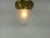 Metal Viennese Ceiling Lamp with Oral Blades, 1920s For Sale - Image 7 of 10
