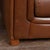 Pair of 20th Century English Brown Leather Club Chairs For Sale - Image 10 of 16