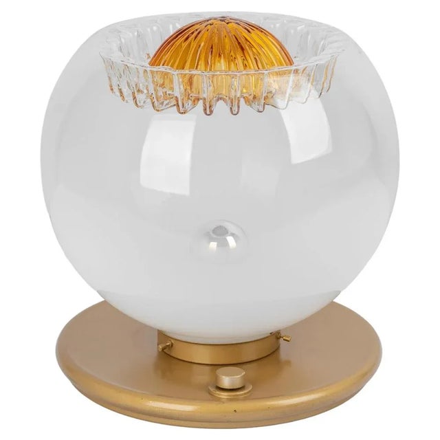 Large Glass Table Lamp, Italy, 1970s For Sale - Image 10 of 10