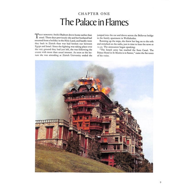 Traditional "The Palace: A Profile of St. Moritz" 1982 Flower, Raymond For Sale - Image 3 of 12