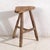 Brown Antique Asian Stool in Elm, 1900s For Sale - Image 8 of 8