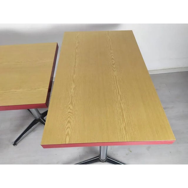 Vintage Formica Cafe Tables, Set of 3 For Sale - Image 6 of 18