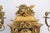 Napoleon III Gilded Bronze Mantelpiece Set, Set of 3 For Sale - Image 4 of 14