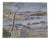 Maurice Chataignier, Chausey, Watercolor on Cardboard For Sale