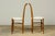 Set of 10 Late 19th Century French Provincial Walnut Dining Chairs in Green Ticking Stripe For Sale - Image 17 of 18