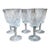 Late 20th CenturyWaterford Lismore Crystal Water Goblets Set of 5 Signe Ireland For Sale