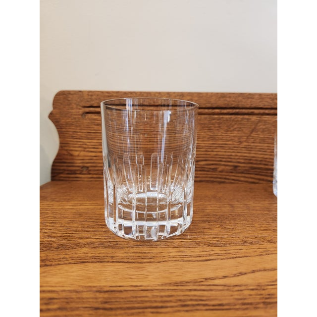 1980s 1980s Baccarat Rotary Glasses, Decanter, and Ice Bucket For Sale - Image 5 of 12