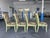 Green Vintage Palm Beach Parsons Dining Chairs in Tropical Botanical Upholstery - Set of 4 For Sale - Image 8 of 12
