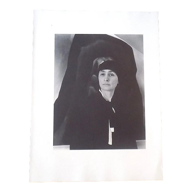 Large Vintage Photogravure-"Georgia O'Keeffe" by Alfred Stieglitz (Usa 1864-1946) For Sale