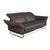Modern Leather Two-Seater Anthracite Grey Sofa with Electric Function from Comfort Republic For Sale - Image 3 of 16