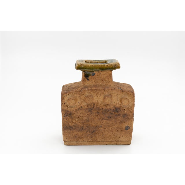 Brutalist Studio Vase by Curt Magnus Addin, 1970s For Sale - Image 4 of 4