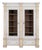 19th Century Empire-Style Lacquered Bookcase — Italian Grand Library For Sale