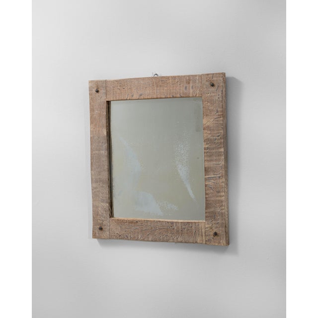 20th Century French Oak Mirror For Sale - Image 12 of 18