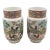 Early 20th Century Pair of Chinese Famille Rose Porcelain Vases or Jars For Sale