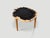 Contemporary Andrianna Shamaris Ancient Palm Petrified Wood Side Table For Sale - Image 3 of 4