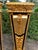 1980 French Louis XVI Black Gold Marble Pedestals - Pair For Sale - Image 4 of 16