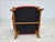 Scandinavian Armchair in Red Wool and Beech, 1960s For Sale - Image 9 of 18