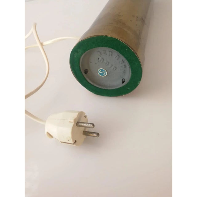 Gold Swedish Table Lamp from Bergboms, 1960s For Sale - Image 8 of 16