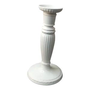 1970s Wedgwood England Single Porcelain Candlestick Holder
