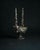 Contemporary Omnia Vanitas Vanité 10 Candelabra in Patinated Cast Bronze by William Guillon For Sale - Image 3 of 12