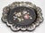 Late 19th Century Antique English Papier Mache Tray Wine Coaster For Sale - Image 5 of 11