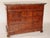 French Antique Louis Philippe Style Burl Walnut Chest of Drawers With Marble Top For Sale - Image 3 of 11