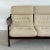 1970s Vintage Upholstered Mid-Century Modern 3-Seat Sofa For Sale - Image 4 of 11