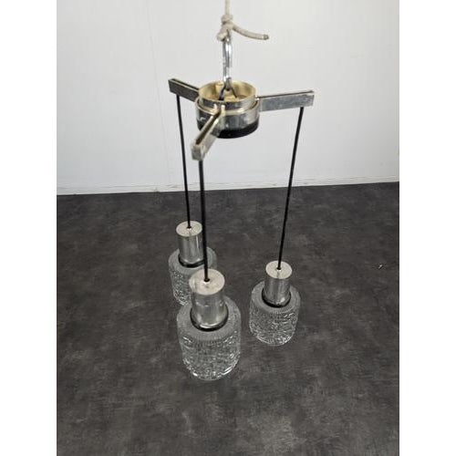 Space Age Chandelier Pendant Lamp For Sale - Image 6 of 8
