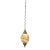 Light Pendant : Vintage Murano Style Very Large Oval Shaped Blown Glass Pendant With “Onyx” Glass Swirl Golden Coloration and Brass Fittings For Sale
