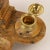 Italian Inkwell in Yellow Marble and Gilded Bronze For Sale - Image 9 of 11